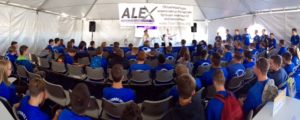 I had the honor to speak with Captain Joe Rajacic for the ALEX team (Aerospace Learning Experience) to 1600 school kids on field trips about aviation! I love to see them excited! Learn more at CDCDZ.org and their Facebook page!