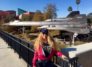 I was sooo excited to see my fav jet - now as a "Jet on a Stick" here at USC!! SR-71 (YF11) Lockheed Skunk Works Marvel