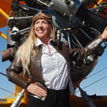 We re-created vintage aviation with this gorgeous radial engine bi-plane!
