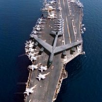 And….what is wrong with this pic? Ha! I love B-52s but not on an aircraft carrier! Would make for an interesting trap!